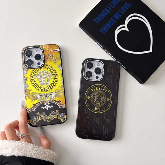 Medusa Black & Gold  iPhone Case