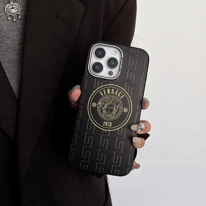 Medusa Black & Gold  iPhone Case