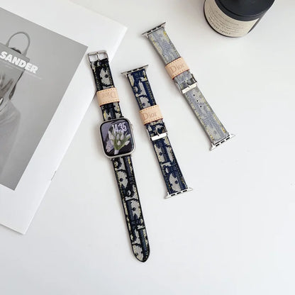 Jacquard Fabric Apple Watch Strap
