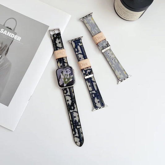 Jacquard Fabric Apple Watch Strap