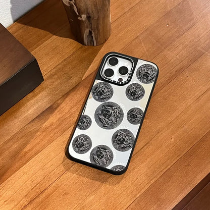 Medusa Mirror Plated iPhone Case