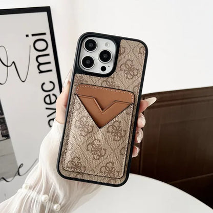 Luxury Canvas iPhone Case - 4 Colors