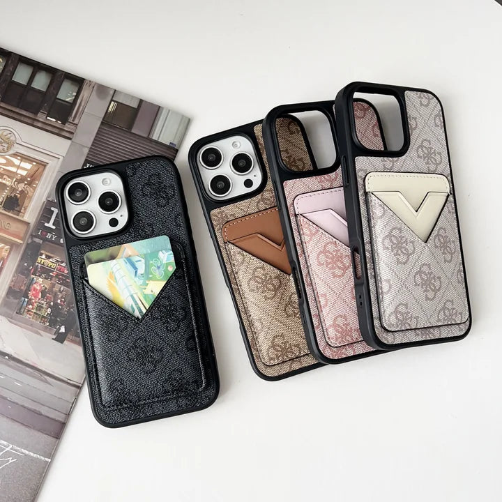 Luxury Canvas iPhone Case - 4 Colors