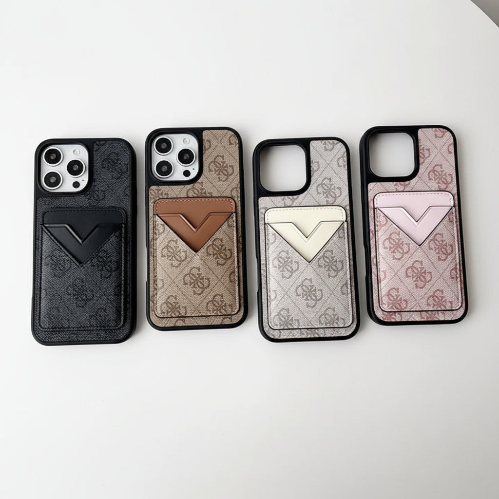 Luxury Canvas iPhone Case - 4 Colors