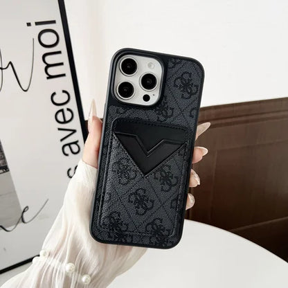 Luxury Canvas iPhone Case - 4 Colors