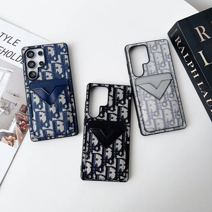 Luxe  Fabric Phone Case with Card Holder