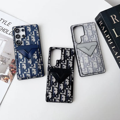 Luxe  Fabric Phone Case with Card Holder