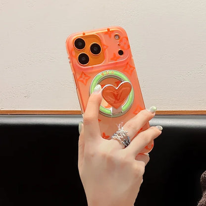 Heart Monogram MagSafe Case – For iPhone 13–17