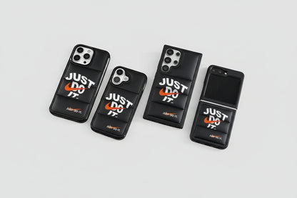 Sneakerhead Swoosh Puffer Case - iPhone/Samsung