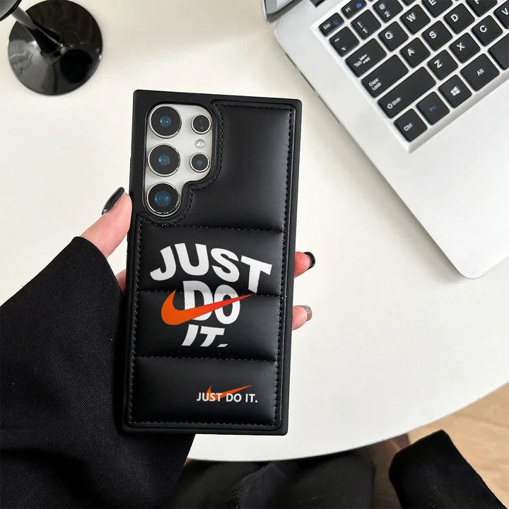 Sneakerhead Swoosh Puffer Case - iPhone/Samsung