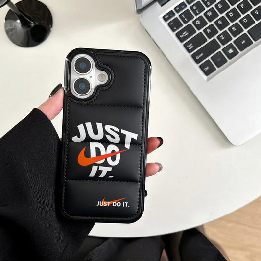Sneakerhead Swoosh Puffer Case - iPhone/Samsung