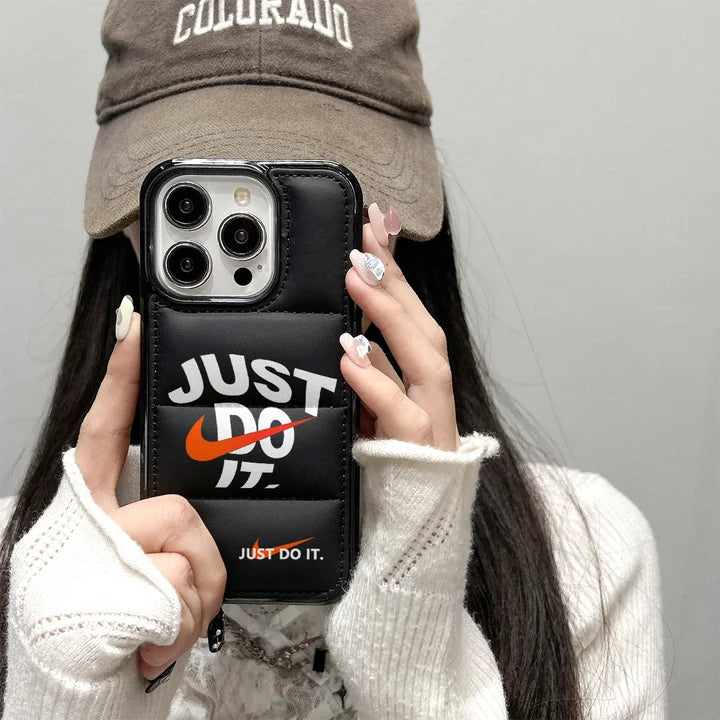 Sneakerhead Swoosh Puffer Case - iPhone/Samsung