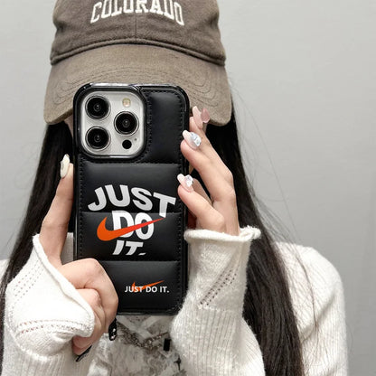 Sneakerhead Swoosh Puffer Case - iPhone/Samsung