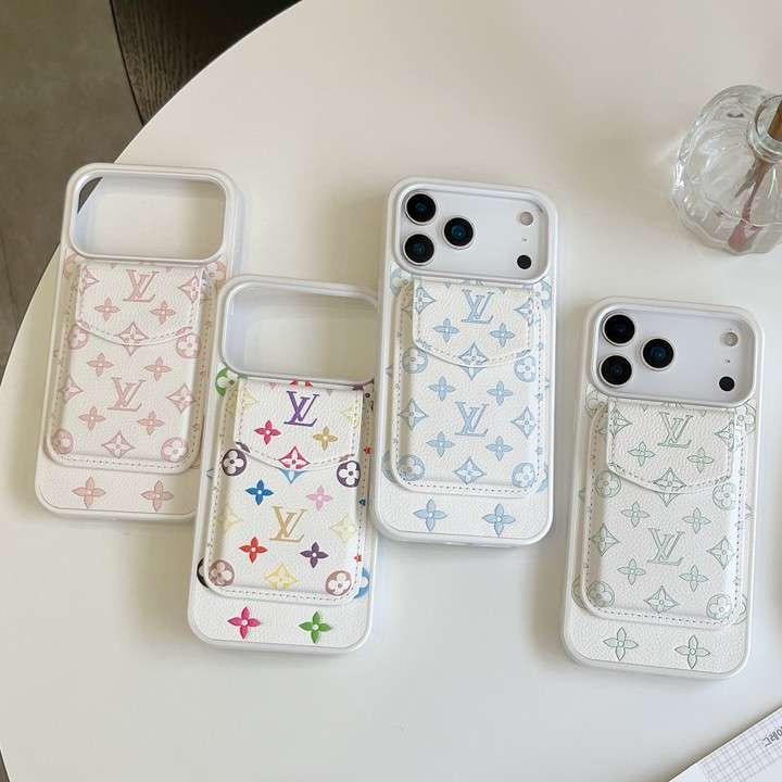 Pastel Monogram MagSafe iPhone Case with Detachable Wallet
