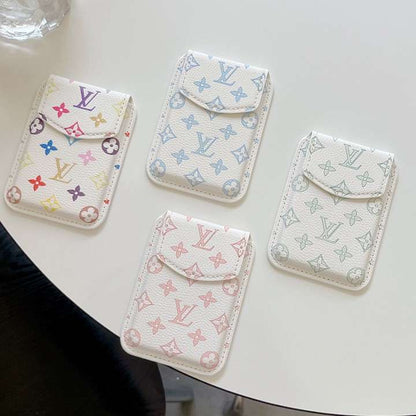 Pastel Monogram MagSafe iPhone Case with Detachable Wallet