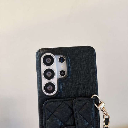 Luxury Flap Bag Case With Gold Chain