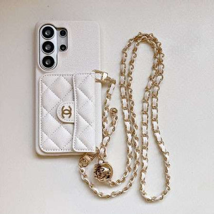 Luxury Flap Bag Case With Gold Chain