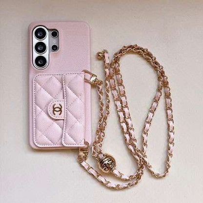 Luxury Flap Bag Case With Gold Chain