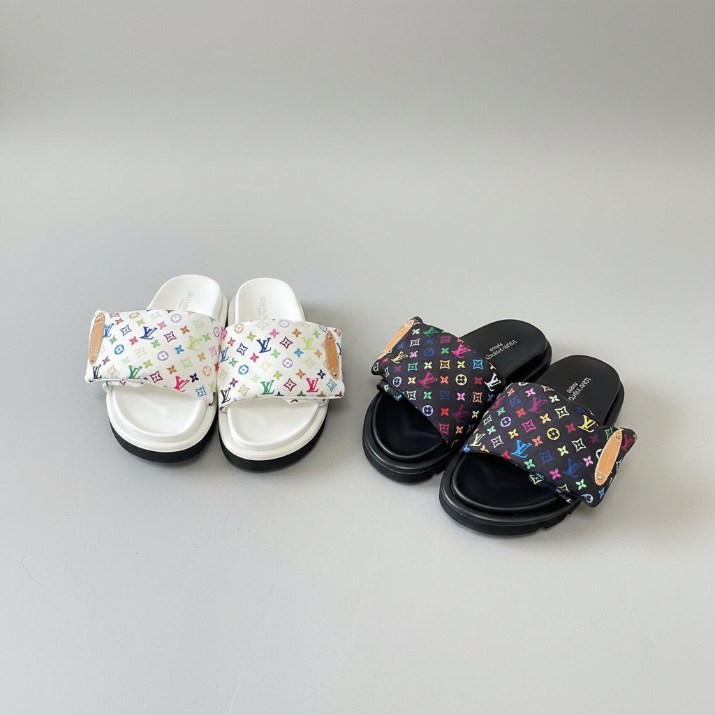 Multicolor Pool Pillow Flats