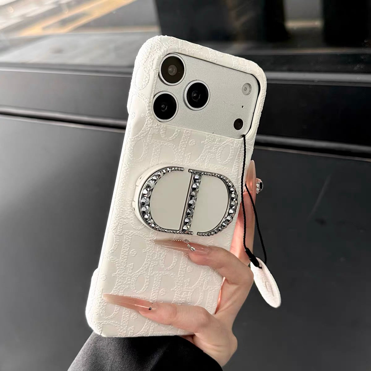 Luxury Soft Dior Mirror Phone Case – iPhone 14–17