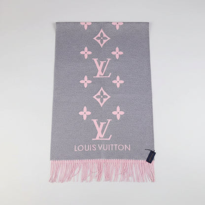 Monogram Luxury Blend Scarf Pink