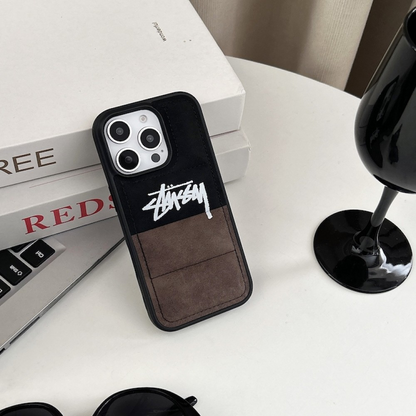 Street Stus Suede Down Filled Puffer iPhone case