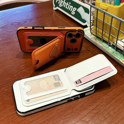 Saffiano Wallet Case — iPhone 13–17