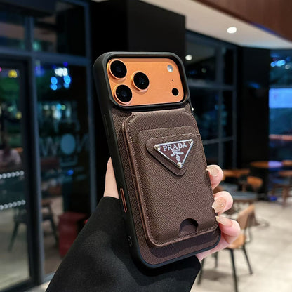 Saffiano Wallet Case — iPhone 13–17