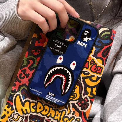 Side design Bape Style iPhone Case