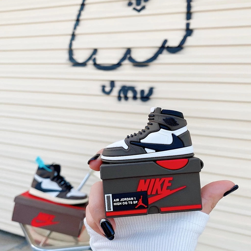 Travis Scott Mocha Sneaker AirPod Case