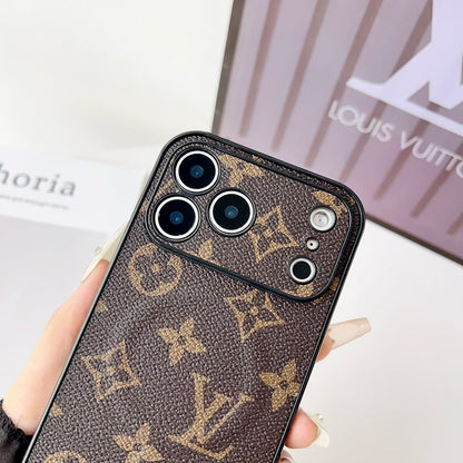 LoVe Luxe MagSafe iPhone Case - Black or Brown