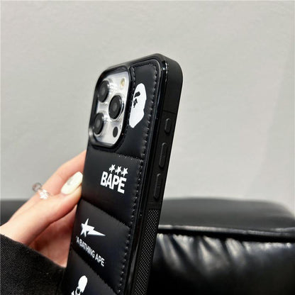 Mastermind or Bape design Puffer iPhone case