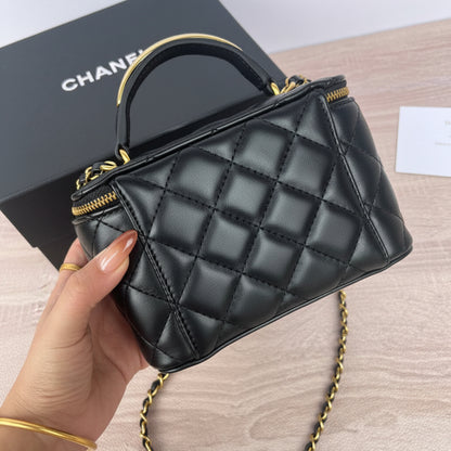 VIP Luxury Quilted Vanity Bag