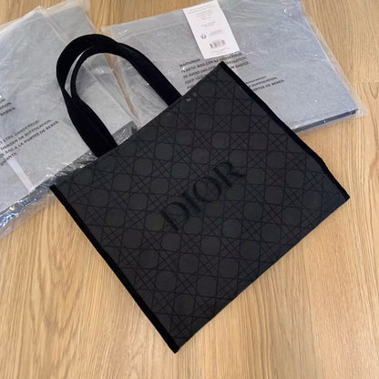 Christian Dior Mesh Tote Bag Black