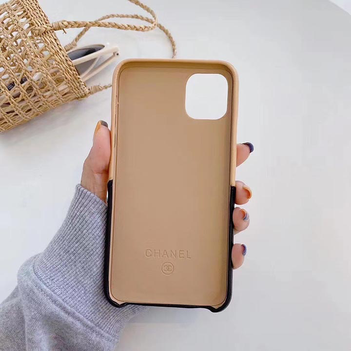 Luxury Cambon Quilted  iPhone Case with Card Holder