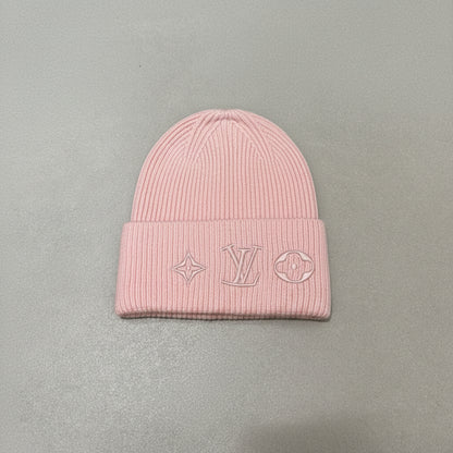 Monogram Wool Beanie Hat
