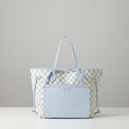 Inside Out Neverfull Bag - Light Blue