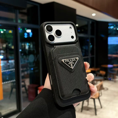 Saffiano Wallet Case — iPhone 13–17