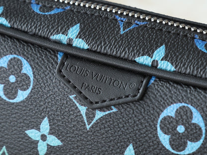 Monogram Iridescent Wearable Wallet Shoulder Bag
