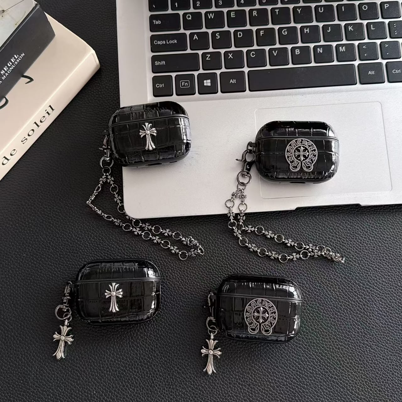 CR Heart Crocodile AirPod Case