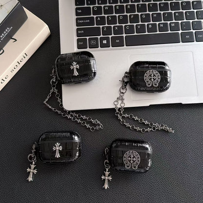 CR Heart Crocodile AirPod Case