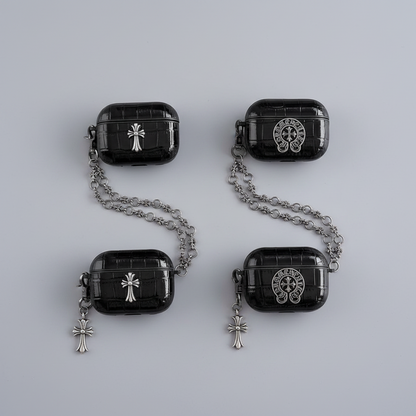 CR Heart Crocodile AirPod Case