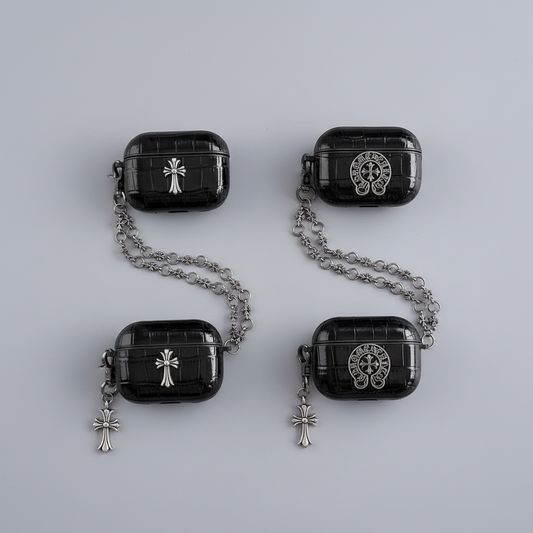 CR Heart Crocodile AirPod Case