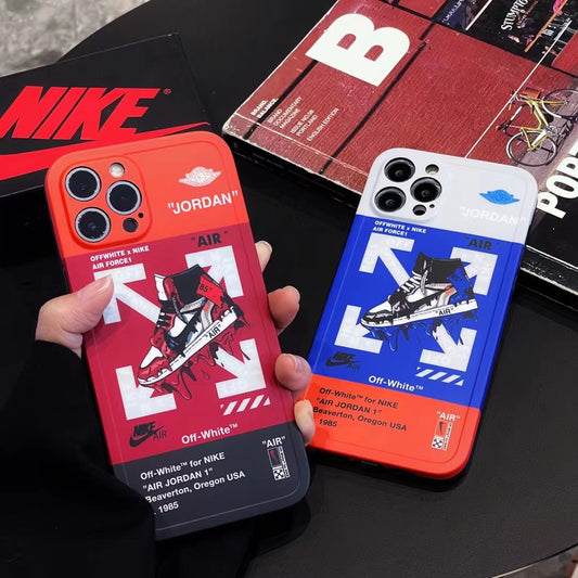 Off White X Jordan 1 Arrows iPhone case