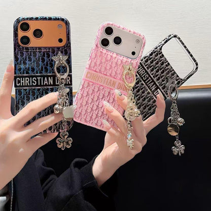CD Luxury iPhone Case with Charm