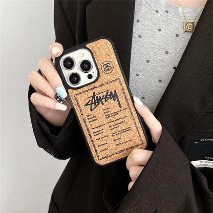 Cork design Streetwear MagSafe iPhone Case