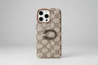 Luxury Horseshoe Card holder Phone Case