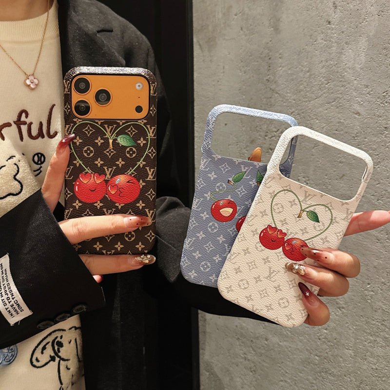 Cherry Canvas iPhone case