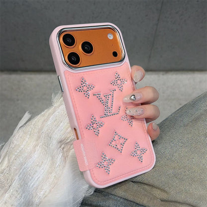 Luxe Crystal Monogram  iPhone Case