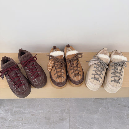 Heritage Lace Up Platform Slipper